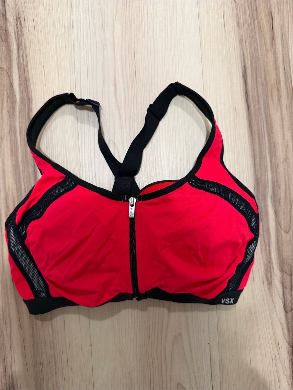 Victoria’s Secret VSX front closure+zip Sports Bra